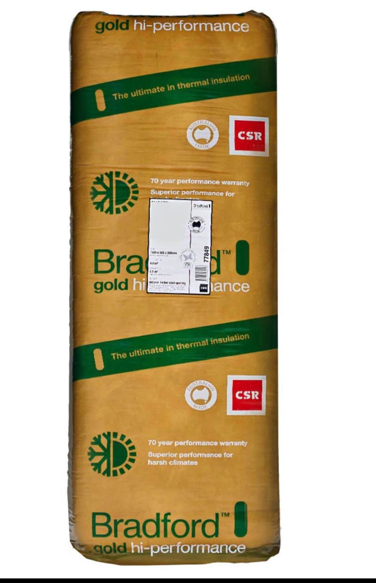R6 Bradford Gold Ceiling Insulation (580 mm) Coverage 4m2